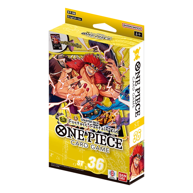 Starter Deck: Yellow Eustass ""Captain"" Kid Deck Pack