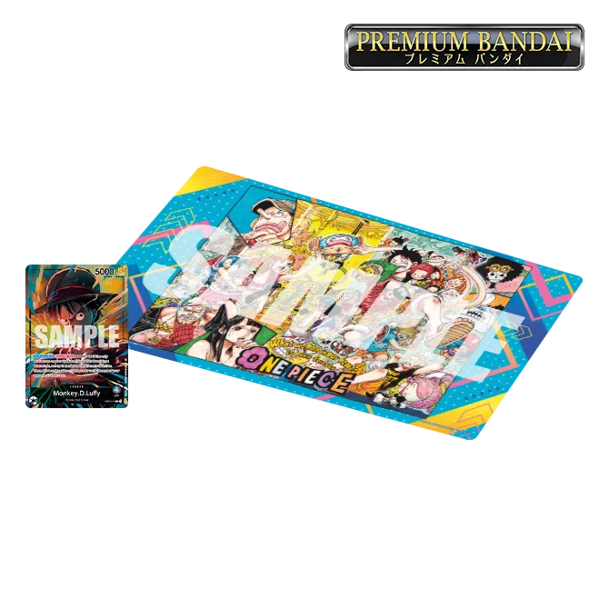 Official Playmat Limited Edition Vol.5 + Monkey.D.Luffy Leader Card